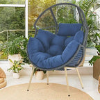 Outdoor Egg Chair with Cushion Oversized Egg Chair
