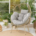 Outdoor Egg Chair with Cushion Oversized Egg Chair