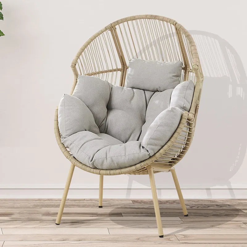 Outdoor Egg Chair with Cushion Oversized Egg Chair