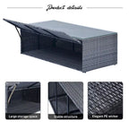 6 piece All-Weather Wicker rattan Patio Outdoor Sectional Set