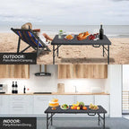 4ft Portable Folding Table