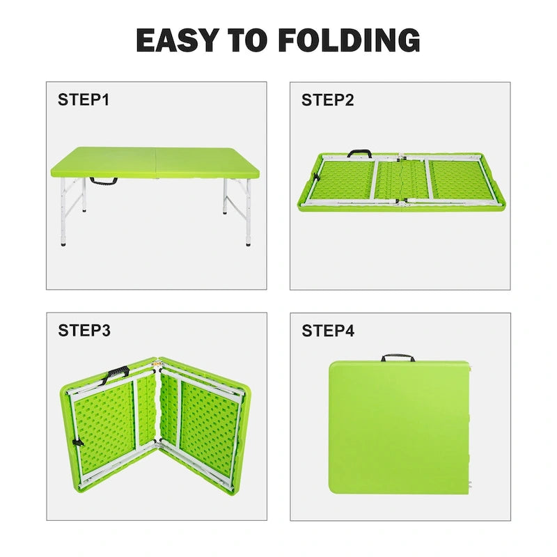 4ft Portable Folding Table