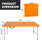 4ft Portable Folding Table