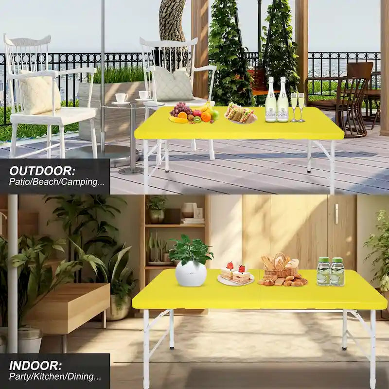 4ft Portable Folding Table