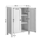 Bathroom Floor Storage Cabinet