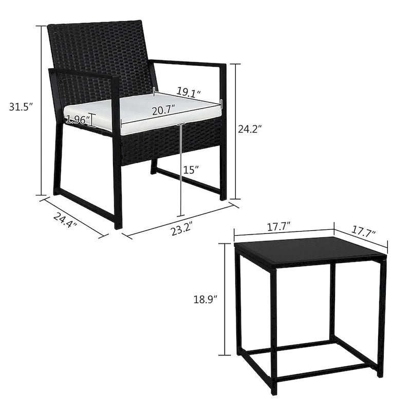 Garden Three-Piece Set