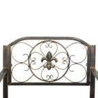 31.5  Flat Tube Single Rocking Chair Bronze Color