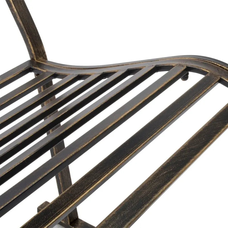 31.5  Flat Tube Single Rocking Chair Bronze Color