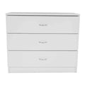 3-Drawer Dresser Storage Cabinet Side Table for Bedroom, Living Room