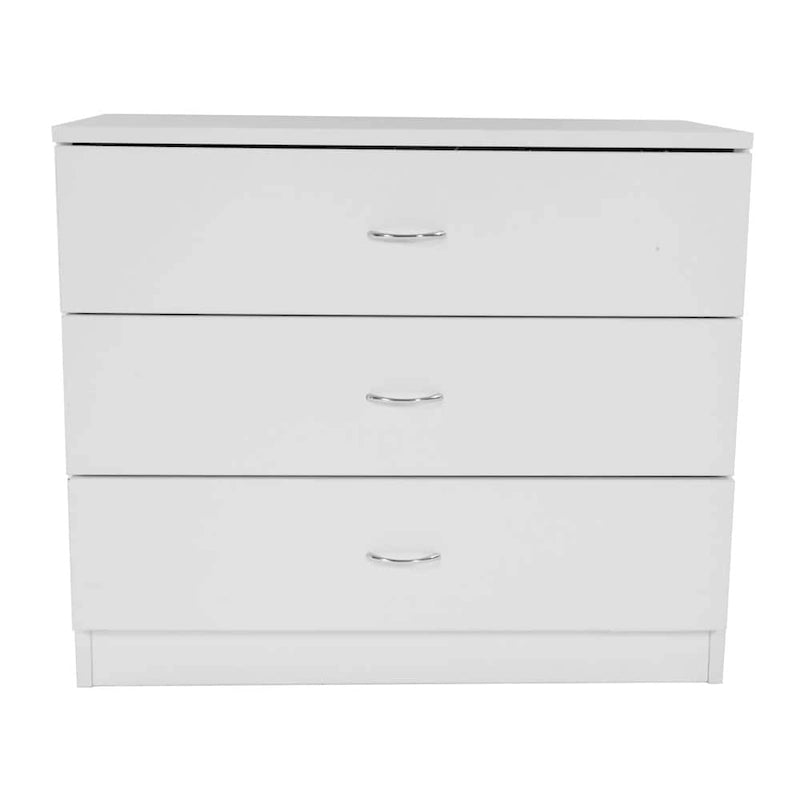 3-Drawer Dresser Storage Cabinet Side Table for Bedroom, Living Room