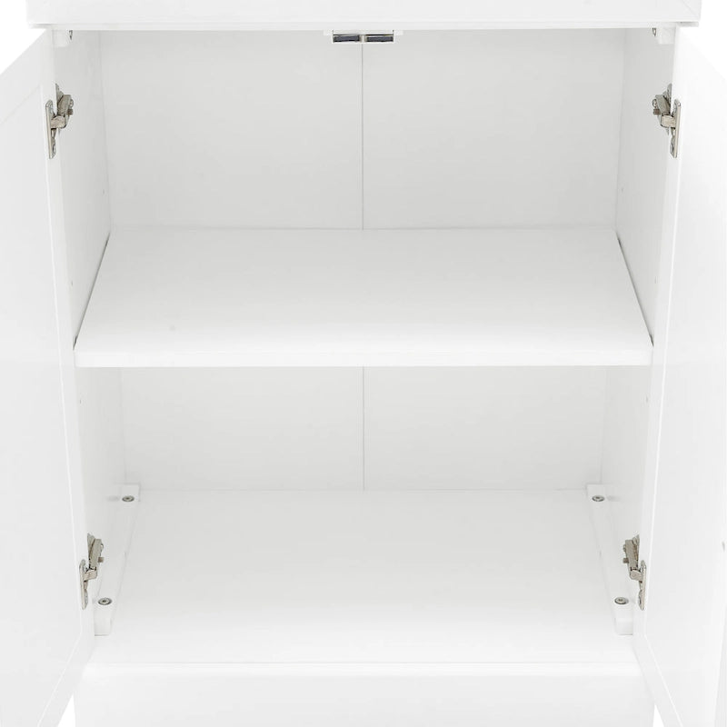 Crosley Stanton Glass Door Pantry - 14.5 x23.75 x78