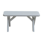Pine 3' Crossleg Bench