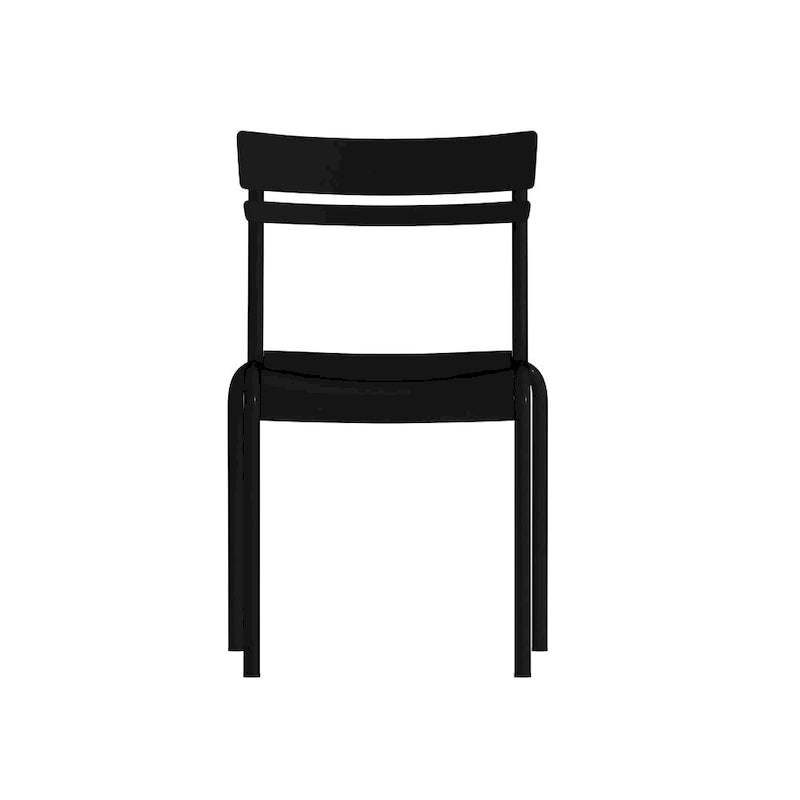 Indoor/Outdoor Commercial Grade Modern Metal Slat Barstools (Set of 4)
