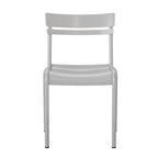 Indoor/Outdoor Commercial Grade Modern Metal Slat Barstools (Set of 4)