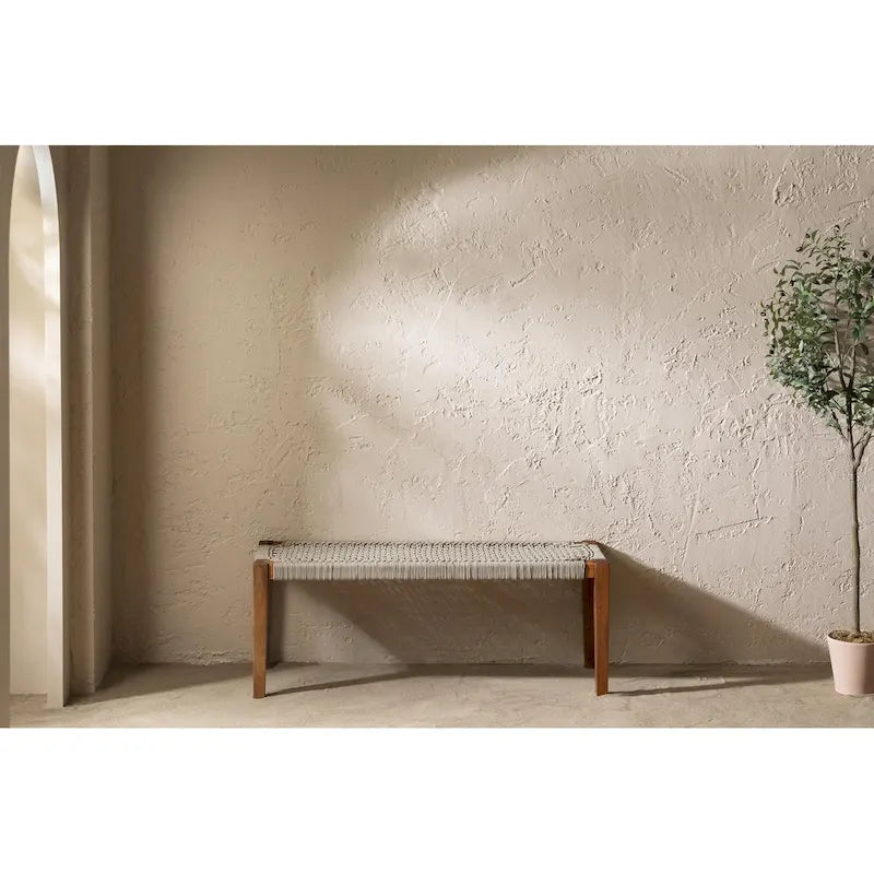 South Shore Agave Wood Bench