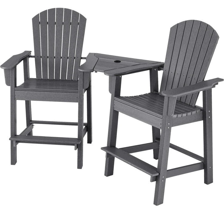 HIPS Plastic Barstool Adirondack Chair