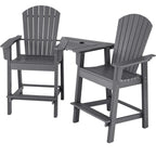HIPS Plastic Barstool Adirondack Chair