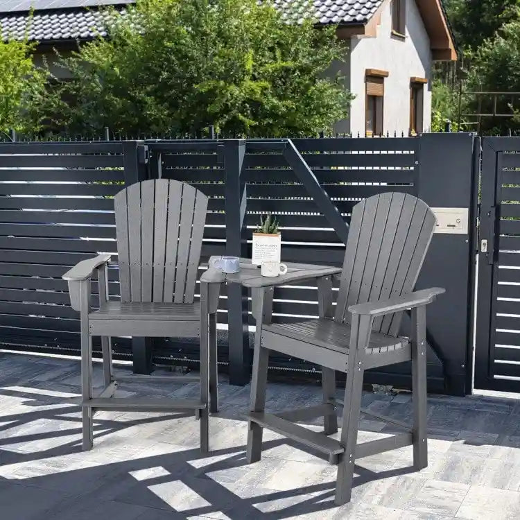 HIPS Plastic Barstool Adirondack Chair