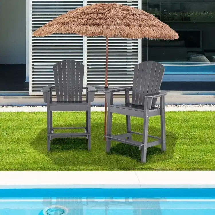 HIPS Plastic Barstool Adirondack Chair