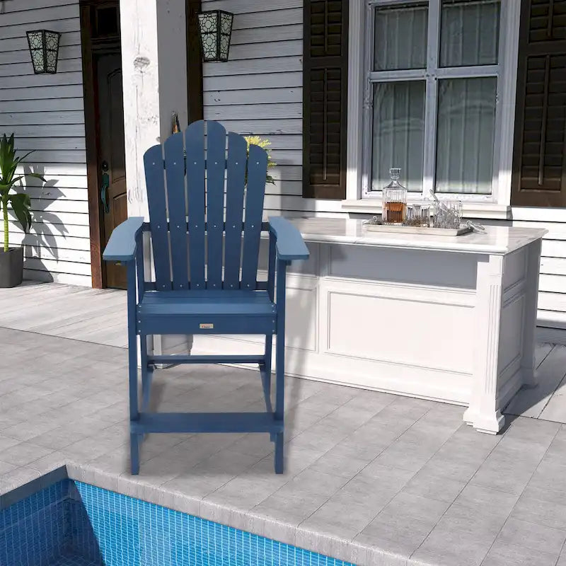 HIPS Plastic Barstool Adirondack Chair