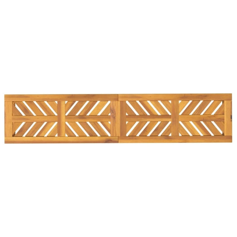 vidaXL Patio Bench Solid Wood Acacia