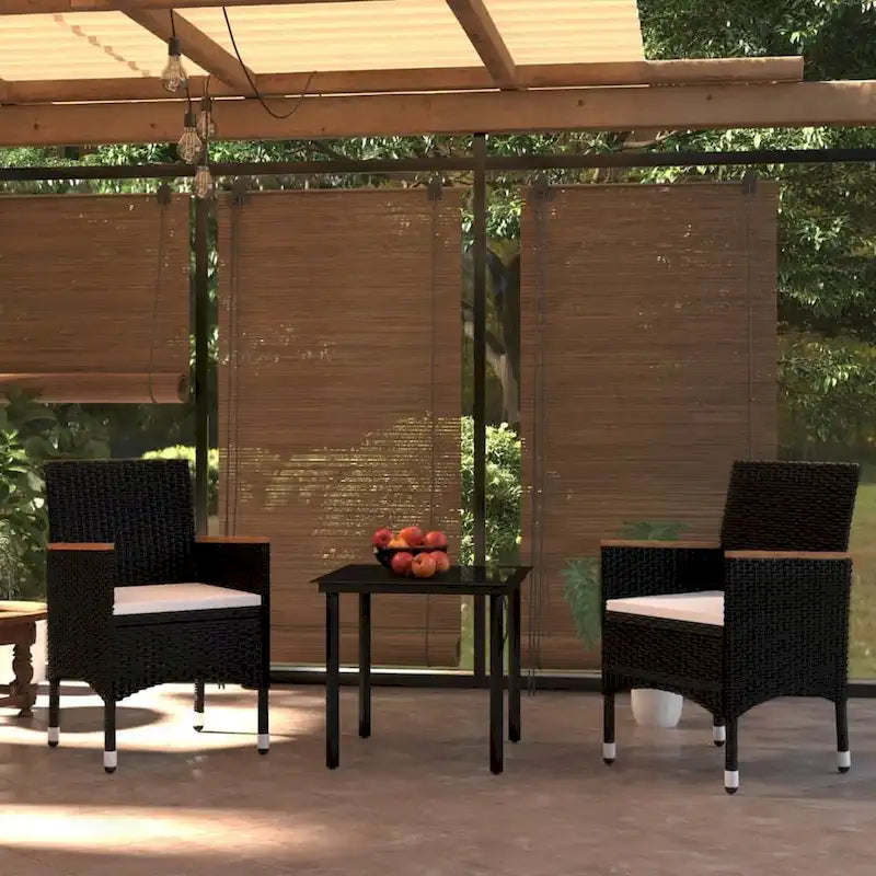 vidaXL Patio Dining Set Outdoor Dining Set Table and Chair Set for Garden