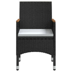 vidaXL Patio Dining Set Outdoor Dining Set Table and Chair Set for Garden