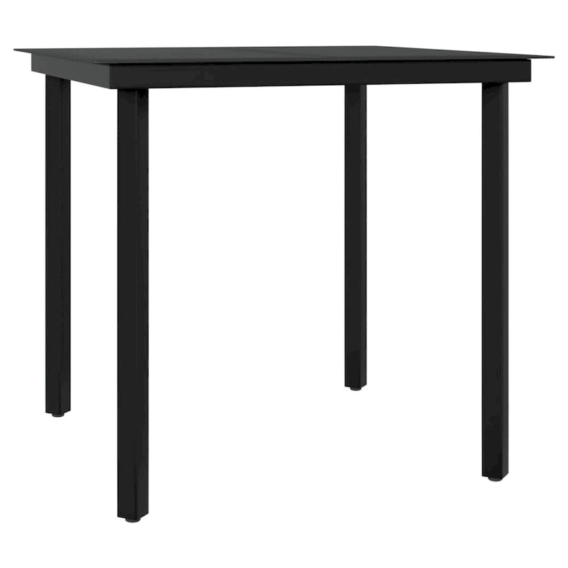 vidaXL Patio Dining Set Outdoor Dining Set Table and Chair Set for Garden