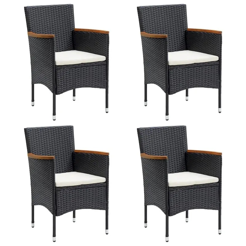 vidaXL Patio Dining Set Outdoor Dining Set Table and Chair Set for Garden