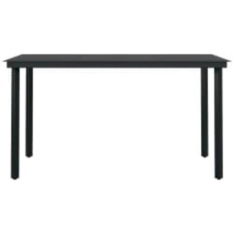 vidaXL Patio Dining Set Outdoor Dining Set Table and Chair Set for Garden