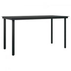 vidaXL Patio Dining Set Outdoor Dining Set Table and Chair Set for Garden