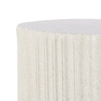 Kline 19  Modern Art Deco Tambour Accent Table , by JONATHAN Y