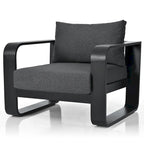 Patio Conversation Set Aluminum Frame With Cushion (Set of 3)
