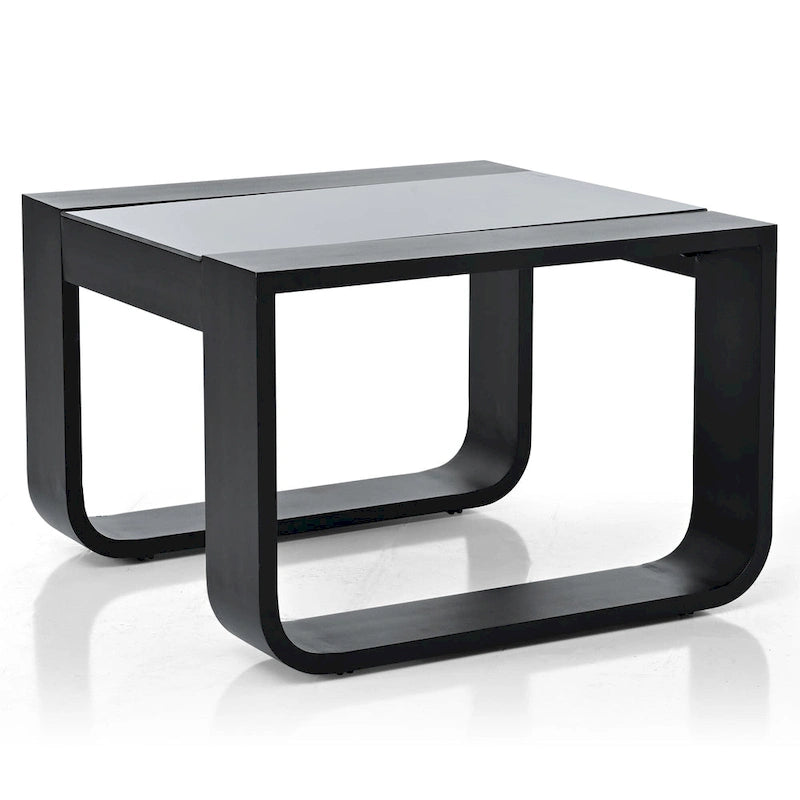 Patio Conversation Set Aluminum Frame With Cushion (Set of 3)