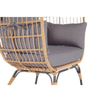 Steel Frame Wicker Egg Chair Max 440lb Capacity