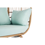 Steel Frame Wicker Egg Chair Max 440lb Capacity