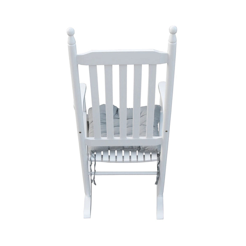 Clihome Wooden Porch Rocker Chair