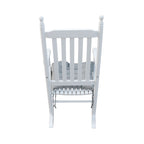 Clihome Wooden Porch Rocker Chair