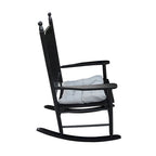Clihome Wooden Porch Rocker Chair