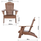 Sedia Adirondack