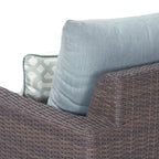 Milea 2 Piece Sunbrella Outdoor Patio Club Chairs - 32 W x 35 D x 31 H