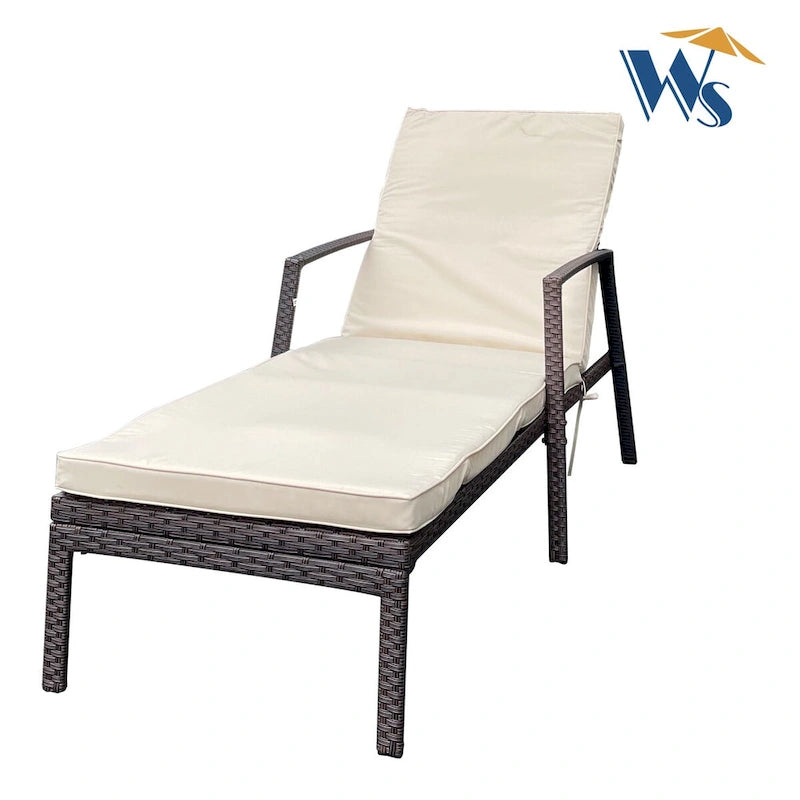 Outdoor Patio Lounge Chairs Rattan Wicker Patio Chaise Lounges Chair