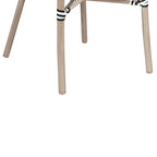 Stacking Bistro Chairs with Metal Frames