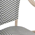 Stacking Bistro Chairs with Metal Frames