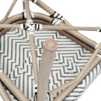 Stacking Bistro Chairs with Metal Frames