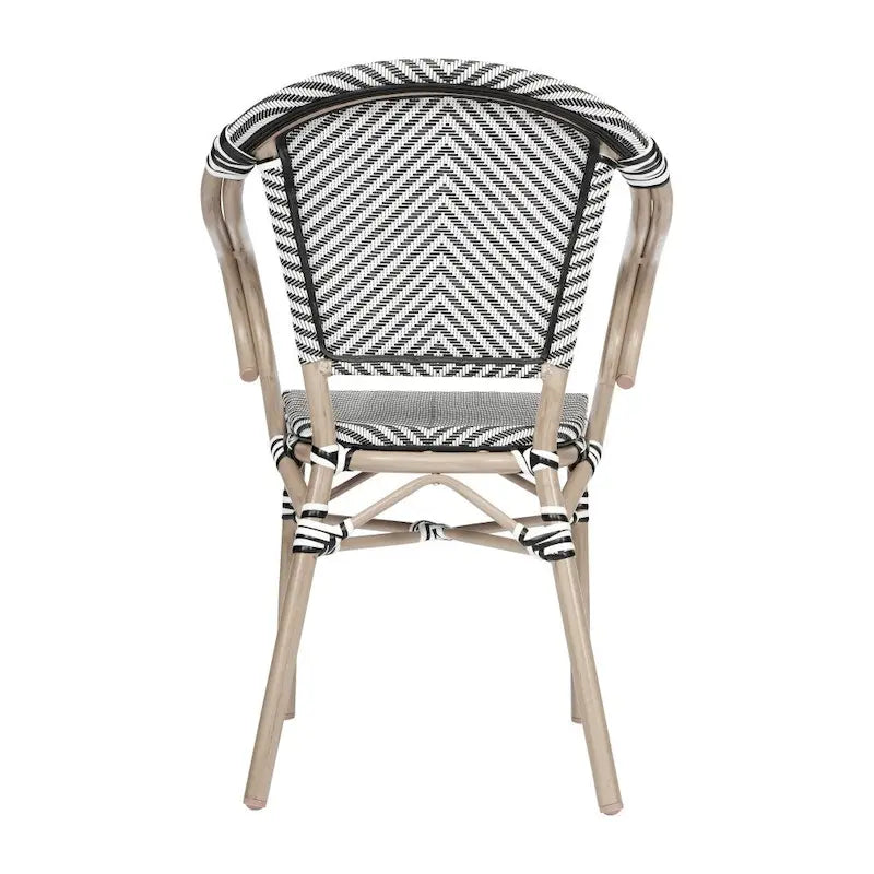 Stacking Bistro Chairs with Metal Frames