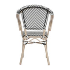 Stacking Bistro Chairs with Metal Frames