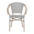 Stacking Bistro Chairs with Metal Frames