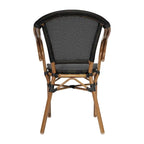 Stacking Bistro Chairs with Metal Frames