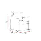 Laguna 6-piece Fire Seating Set